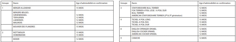 livre fermé chien LOF