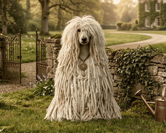 Le toilettage du caniche cordé